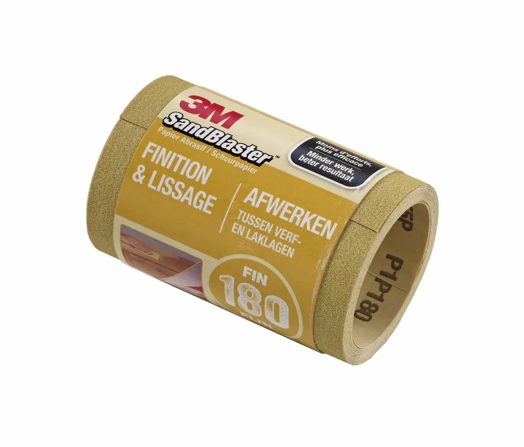 [500RL180] 3M 500RL180 papel de lija Rollo abrasivo Grano fino P180 1 pieza(s)