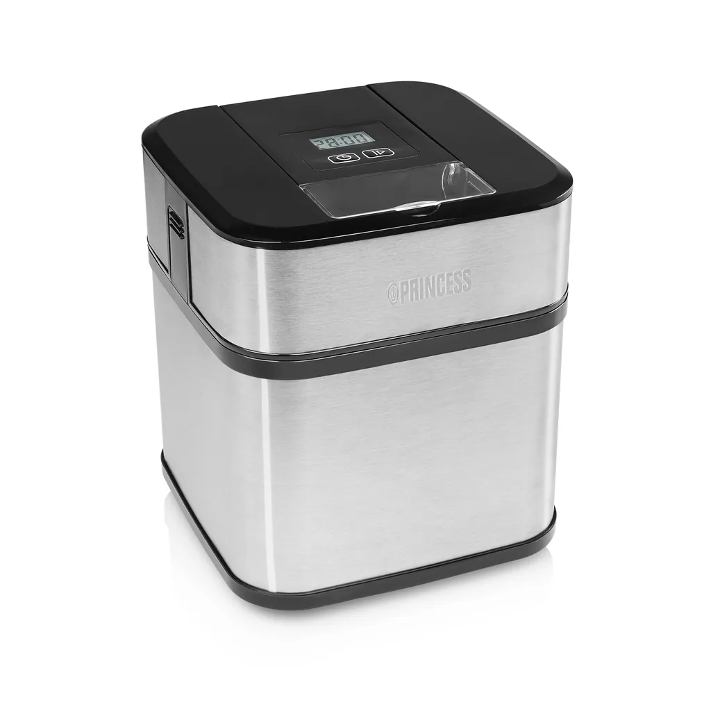 [01.282605.01.001] Princess 282605 Compresor de helados 1,5 L 12 W Negro, Acero inoxidable