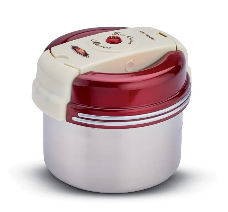 [630] Ariete 630 máquina para helados 10 W Rojo, Acero inoxidable, Blanco